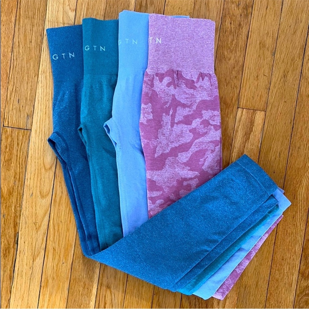 NVGTN Bundle of 4 new seamless leggings XS